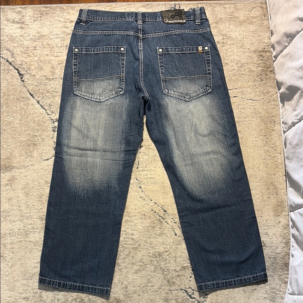 Y2K South Pole Torn Jeans